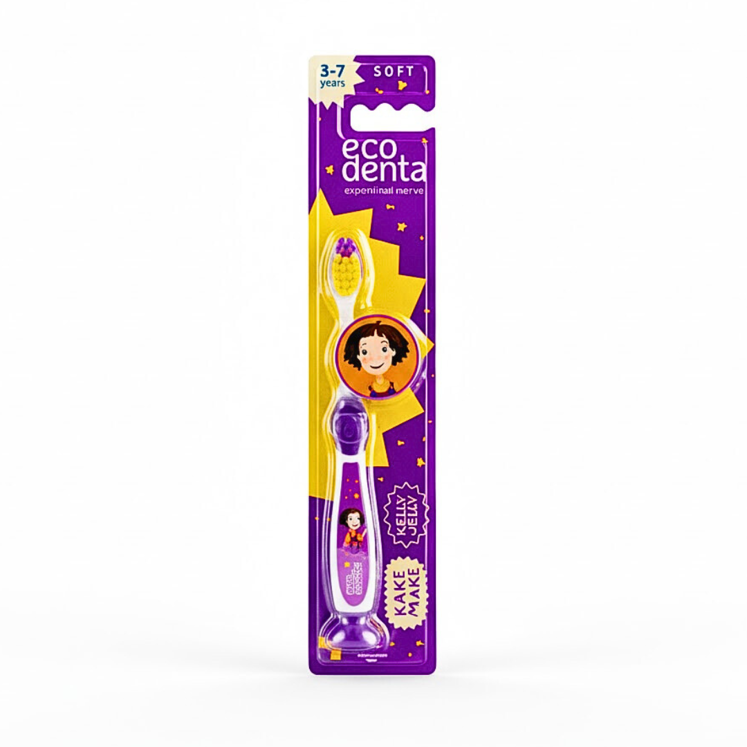 Ecodenta-Bad-Kake-Make-Kids-3-7-years-1.png Ecodenta Brosse A Dents Kake Make Kids 3-7 Years – Image 1