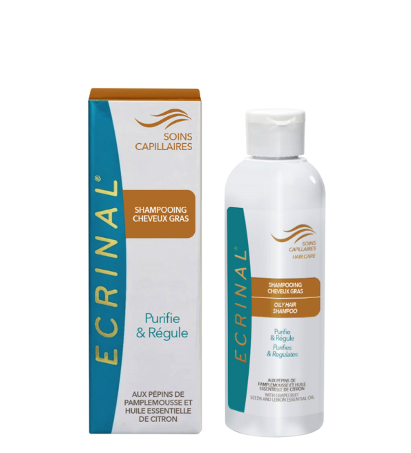 Ecrinal-Shampooing-Cheveux-Gras200ml.png Ecrinal Shampooing Cheveux Gras 200ml – Image 1