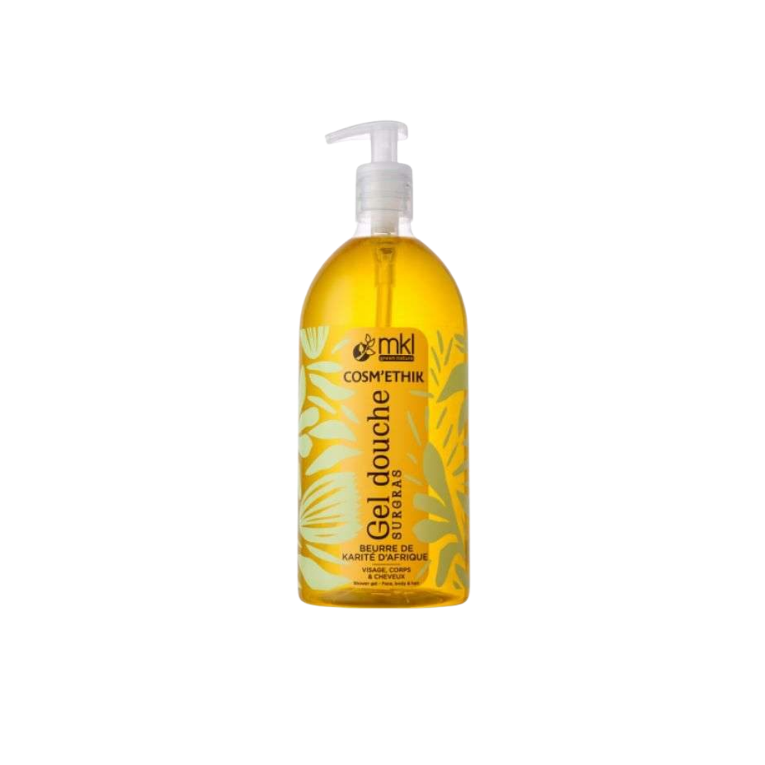 Elba-lait-bronzant-protecteur-spf30-100ml-2025-04-25T114753.158-1.png MKL Cosm'ethik Gel Douche Beurre de Karite Bio 1L – Image 1