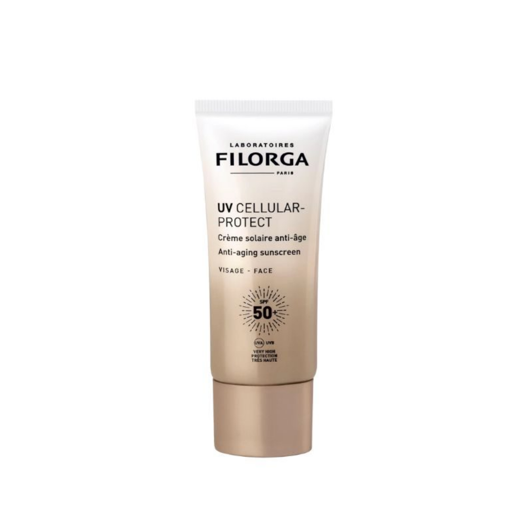 Elba-lait-bronzant-protecteur-spf30-100ml-29-1.png Filorga UV Cellular-Protect creme solaire Visage 40ml – Image 1