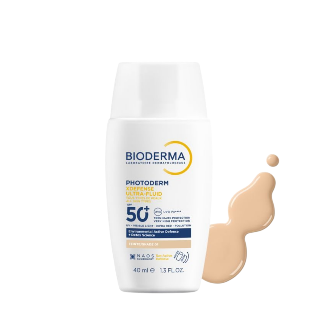 Elba-lait-bronzant-protecteur-spf30-100ml-84-1.png Bioderma Photoderm Xdefense Ultra Fluide 01 Teinte spf50+ 40ml – Image 1