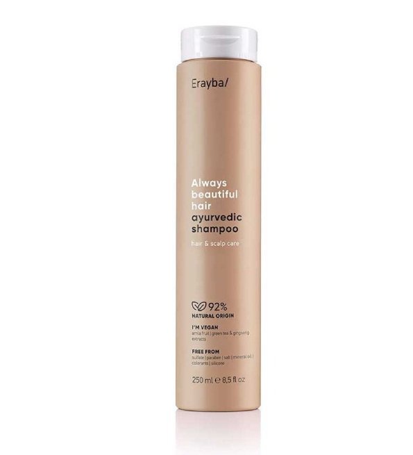 Erayba-ABH-Ayurvedic-shamp-250ml-1.jpg Erayba Abh Ayurvedic Shampoo 250ml – Image 1