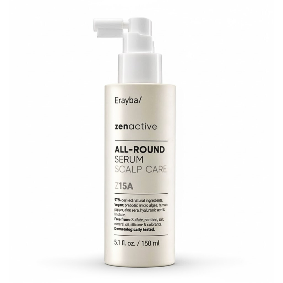 Erayba-Zenactive-ALL-Round-Serum-Scalp-care-Z15A-150ml-1.png Erayba Zenactive ALL-Round Serum Scalp Care Z15A 150ml – Image 1