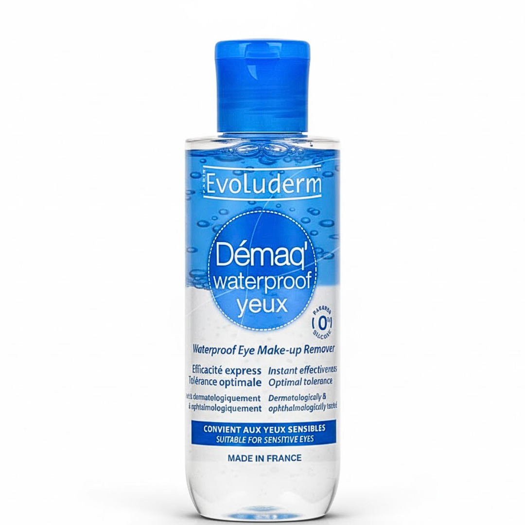 Evoluderm-Demaquillant-Waterproof-Yeux-150ml-1.png Evoluderm Demaquillant Waterproof Yeux 150ml – Image 1