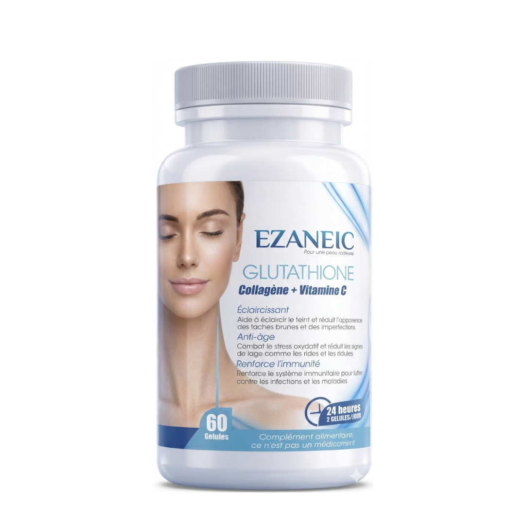Ezaneic-Glutathione-60-Gelules.png Ezaneic Glutathione 60 Gelules – Image 1