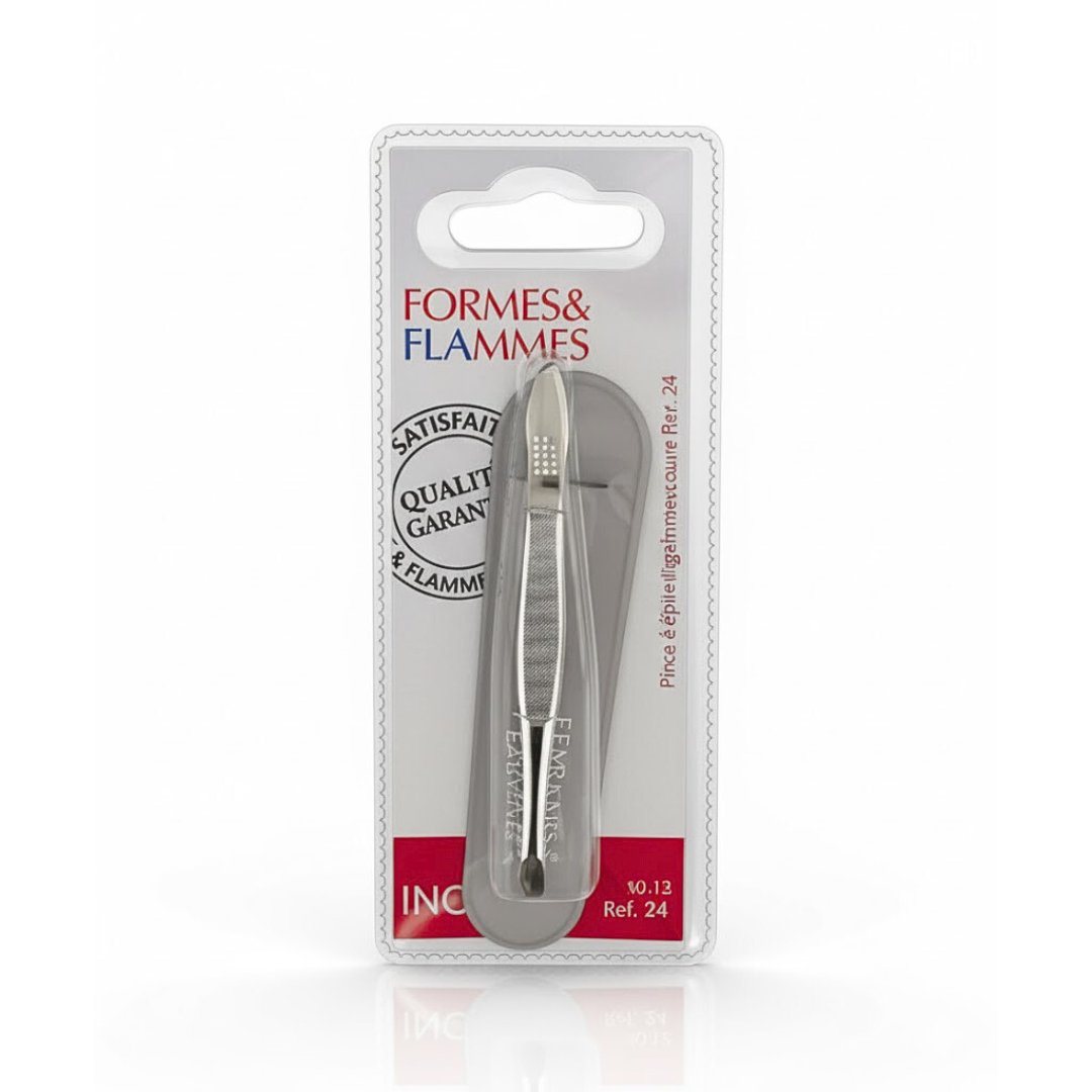 FF-Pince-a-Epiler-Acier-forge-Nikele-Longuemors-carres-9cm-Ref-18-2.png Formes&Flammes Pince A Epiler Acier Forge Nikele Longue Mors Carres 9cm Refrence 18 – Image 1