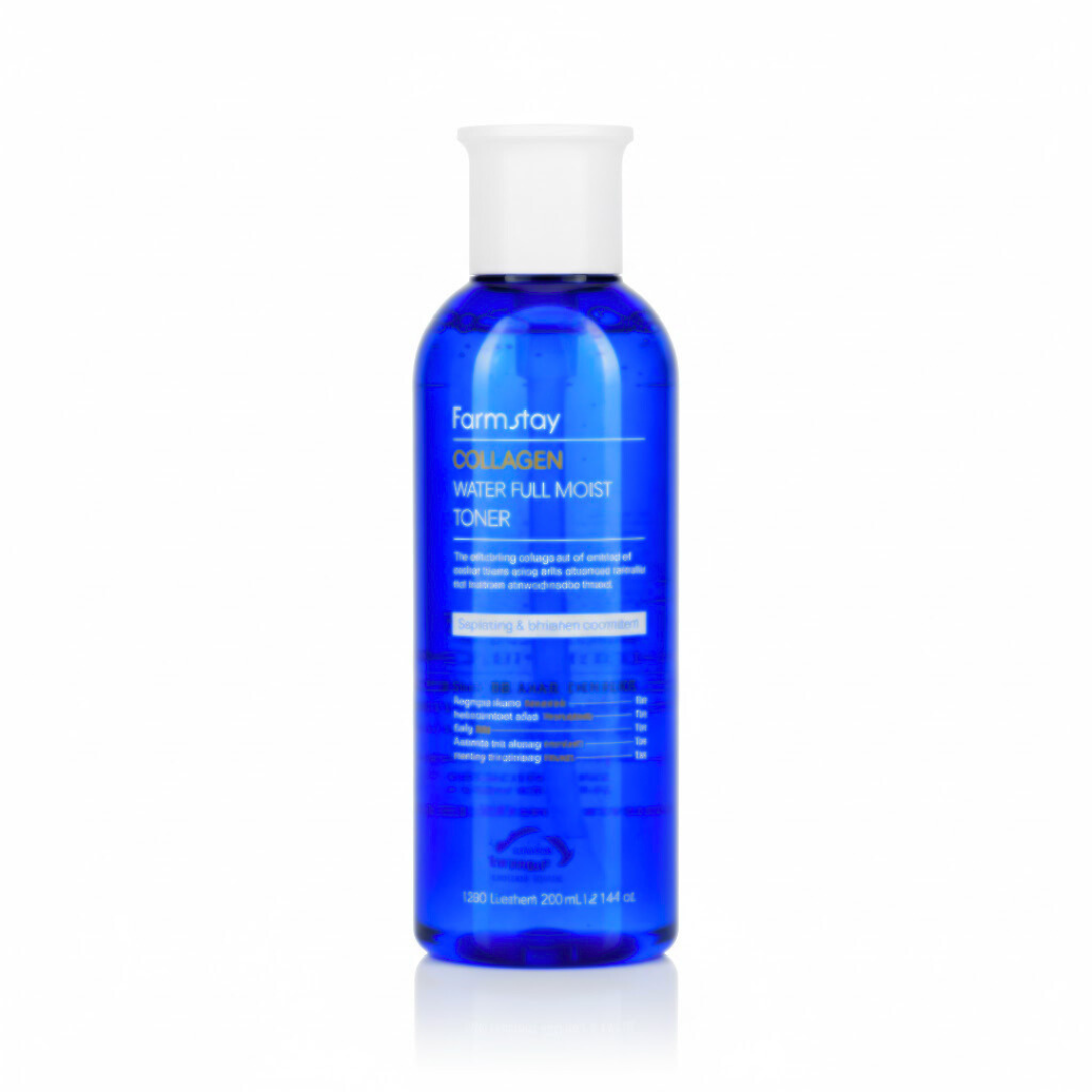 Farmstay-Collagen-Water-Full-Moist-Toner-200ml-1.png Farmstay Collagen Water Full Moist Toner 200ml – Image 1