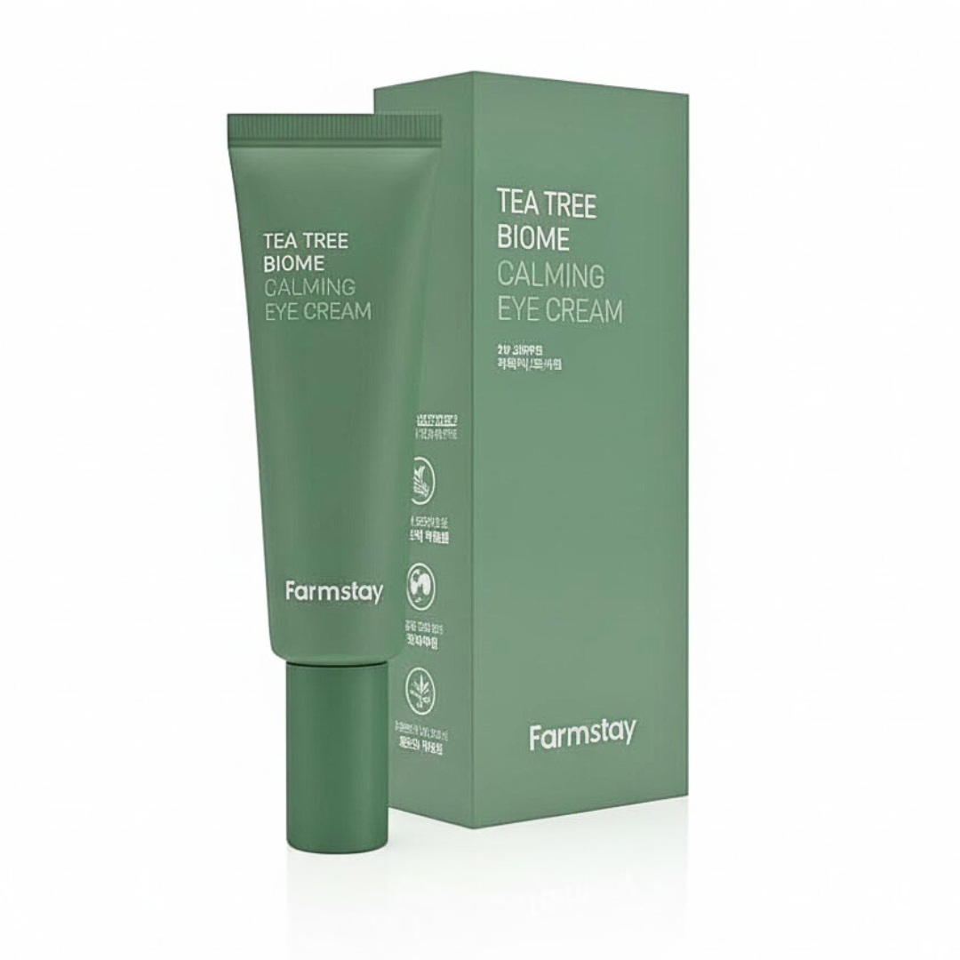 Farmstay-Tea-Tree-Biome-Calming-Eye-Cream-50ml-1.png Farmstay Tea Tree Biome Calming Eye Cream 50ml – Image 1
