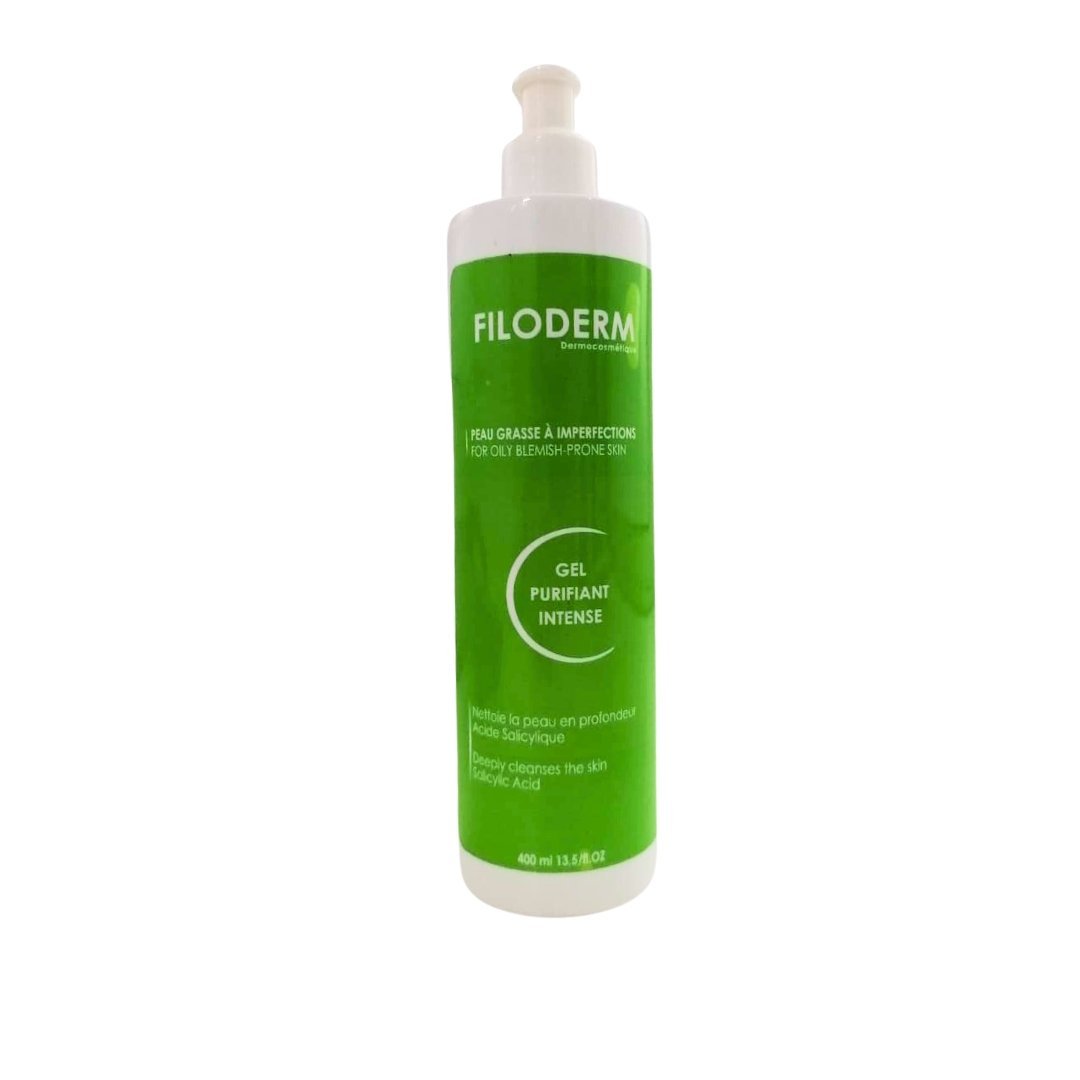 Filoderm-gel-purifiant-intense-400ml.jpg Filoderm Gel Purifiant Intense 400ml – Image 1