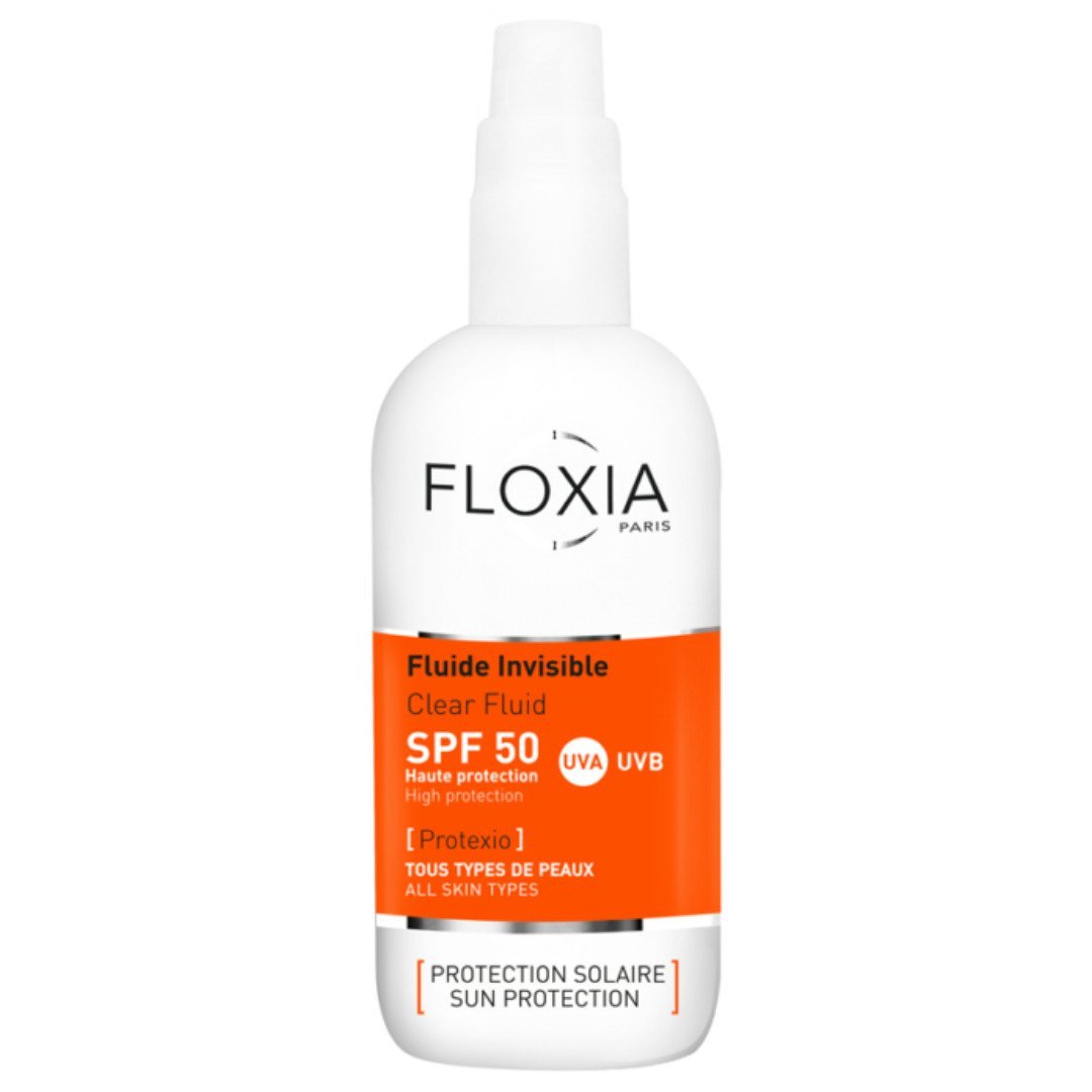 Floxia-Ecran-Fluide-invisible-spf50-100ml-1.jpg Floxia Ecran Fluide Invisible Spf50+ 100ml – Image 1