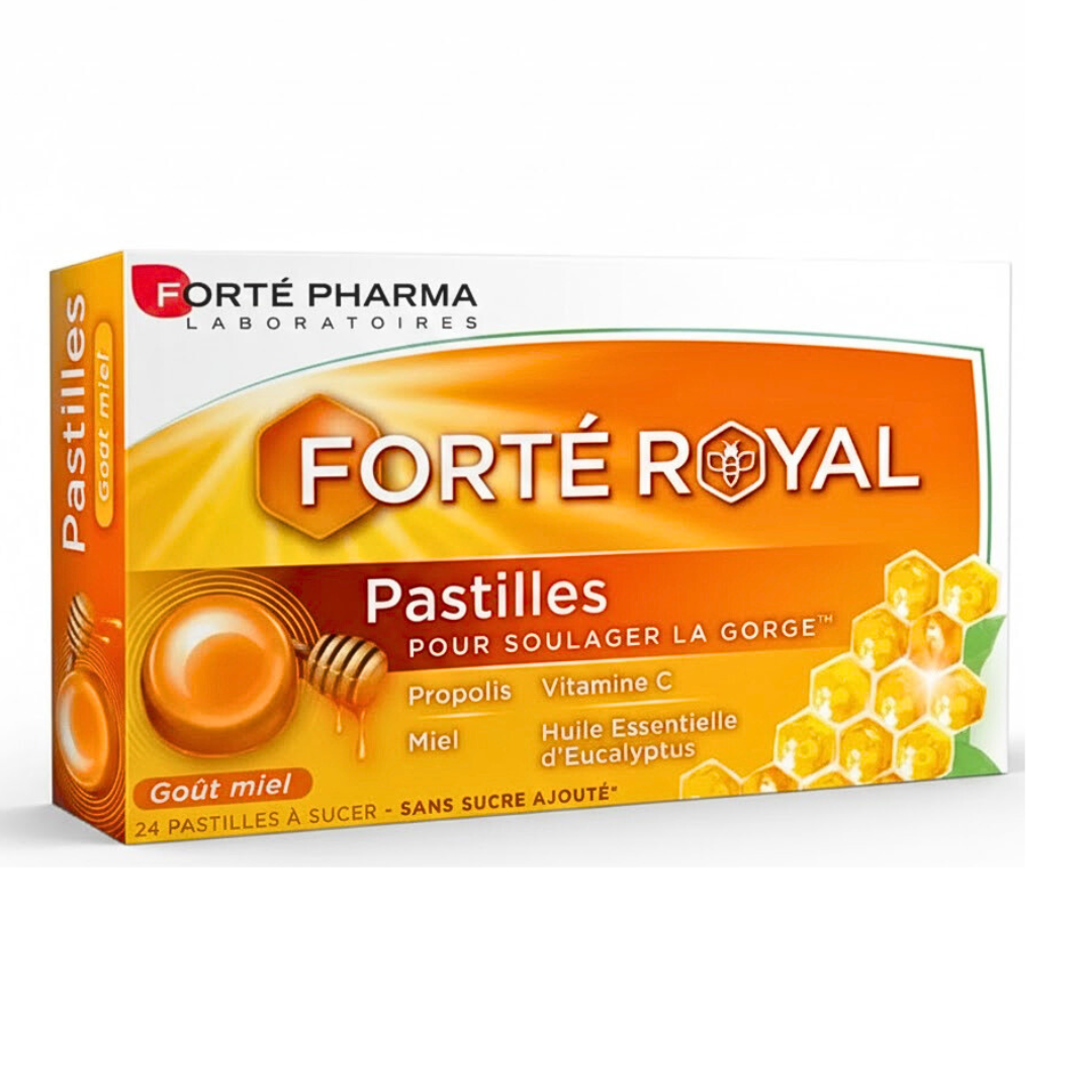 Forte-Pharma-Forte-Royal-Pastilles-24un-1.png Forte Pharma Forte Royal Pastilles 24 Unites – Image 1
