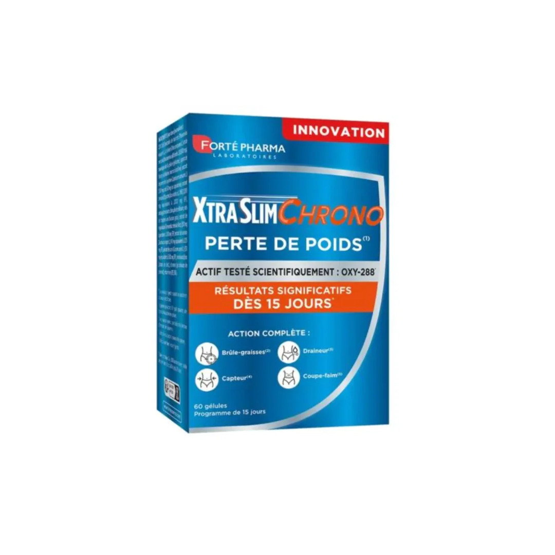 Forte-Pharma-Xtraslim-Chrono-60-gelules-1.png Forte Pharma Xtraslim Chrono 60 Gelules – Image 1