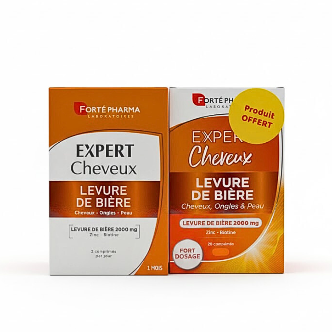 Forte-pharma-Duo-pack-Levure-de-biere-Bte-56cpsBte-28cps-1.png Forte Pharma Levure De Biere Boite 56 Comprimes+Boite 28 Comprimes Pack – Image 1