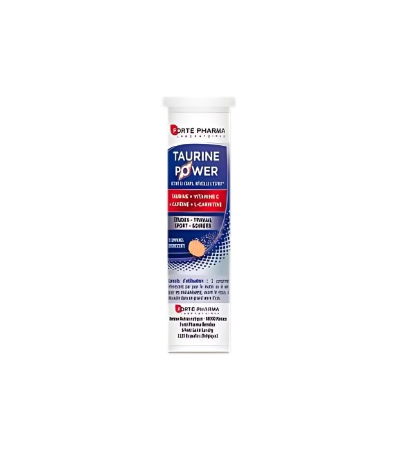 Forte-pharma-Taurine-power-15cps-1.jpg Forte Pharma Taurine Power 15 Comprimes – Image 1