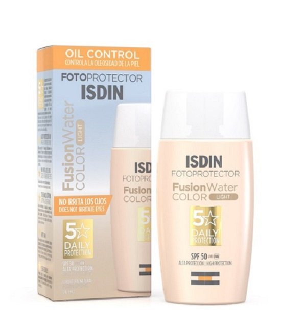 Fotoprotector-ISDIN-Fusion-Water-Color-Light-SPF-50-1.jpg ISDIN Fotoprotector Water Color Light SPF 50 – Image 1