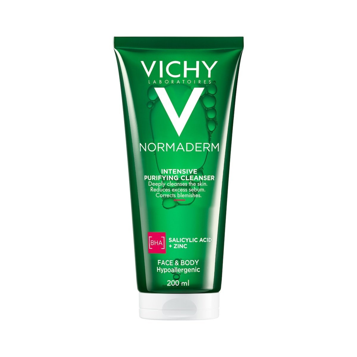 Front-1.jpg Vichy Normaderm Phytosolution Gel Purifiant Intense Peau Grasse Acnéique | 200ml – Image 1