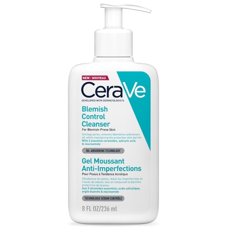 Front-packshot-3.jpg CeraVe Gel Moussant Anti-Imperfections | Peau Grasse à Tendance Acnéique | 236ml – Image 1
