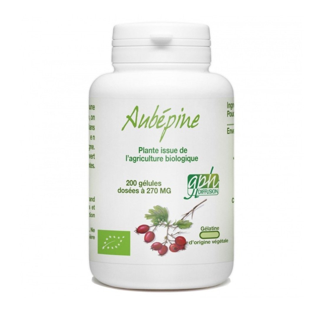 GPH-Aubepine-200-gelules-1.jpg GPH Aubepine 200 Gelules – Image 1