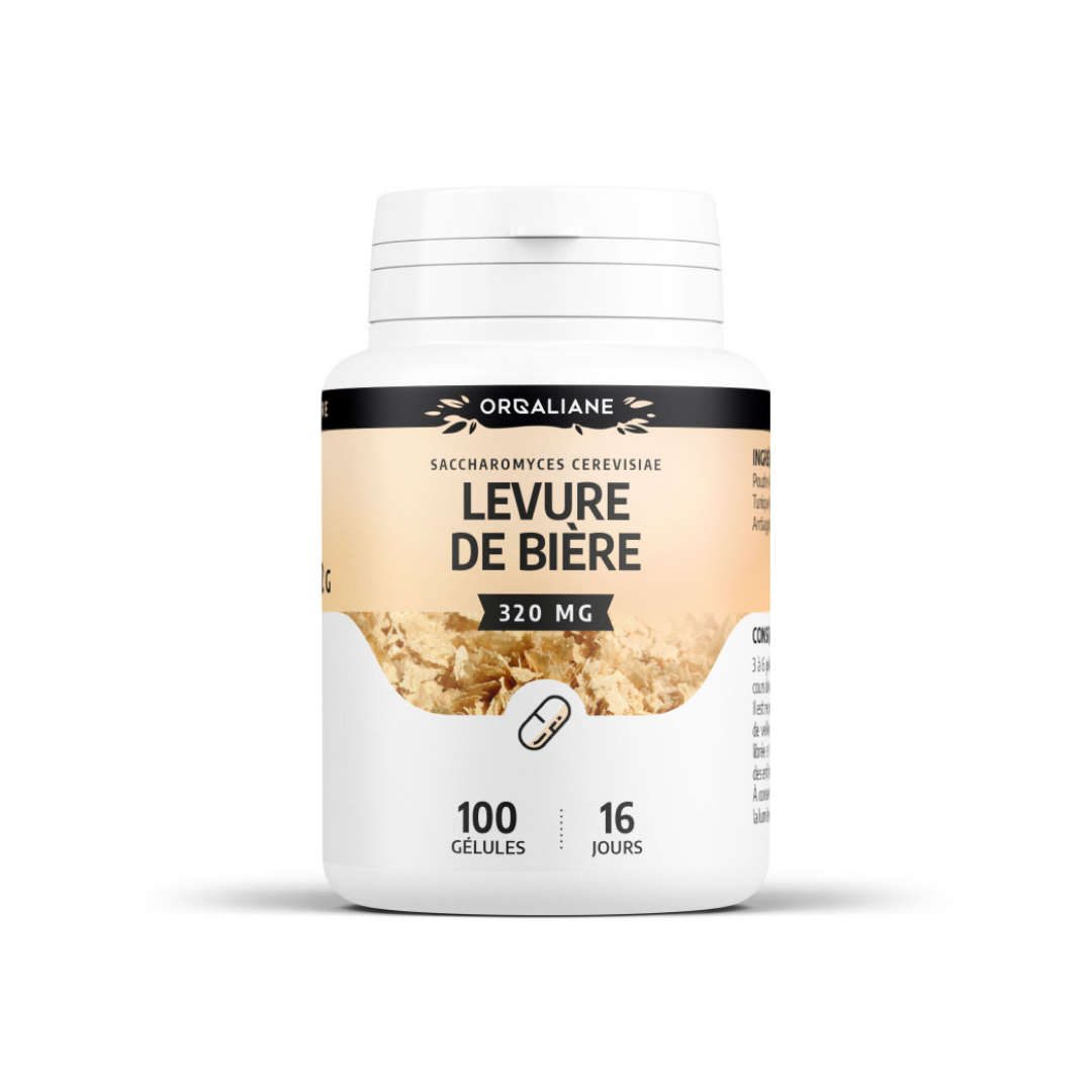 GPH-Orgaliane-Levure-de-biere-100-gelules.png GPH Orgaliane Levure de biere 100 Gelules – Image 1