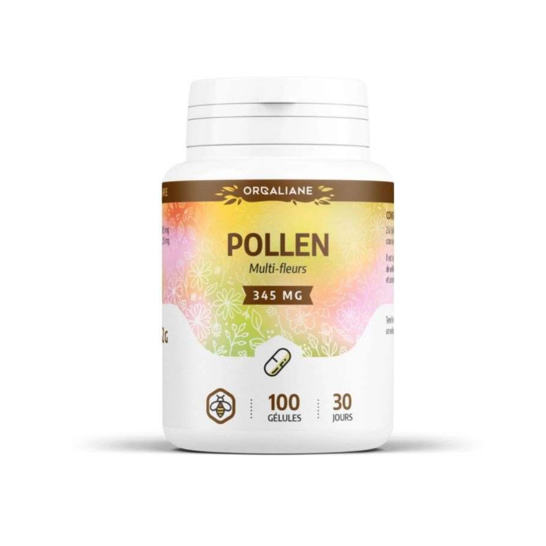 GPH-Orgaliane-Pollen-220mg-100gelules.png GPH Orgaliane Pollen100 Gelules – Image 1