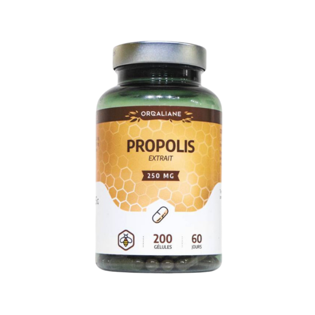 GPH-Orgaliane-Propolis-200gelules.png GPH Orgaliane Propolis 200 Gelules – Image 1