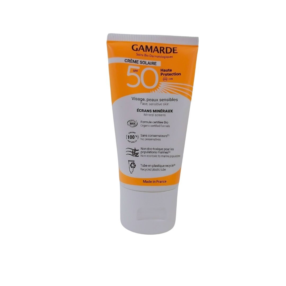 Gamarad-ecran-solaire-toucher-sec-spf50-40ml.jpg Gamard Ecran Solaire Toucher Sec spf50+ 40ml – Image 1