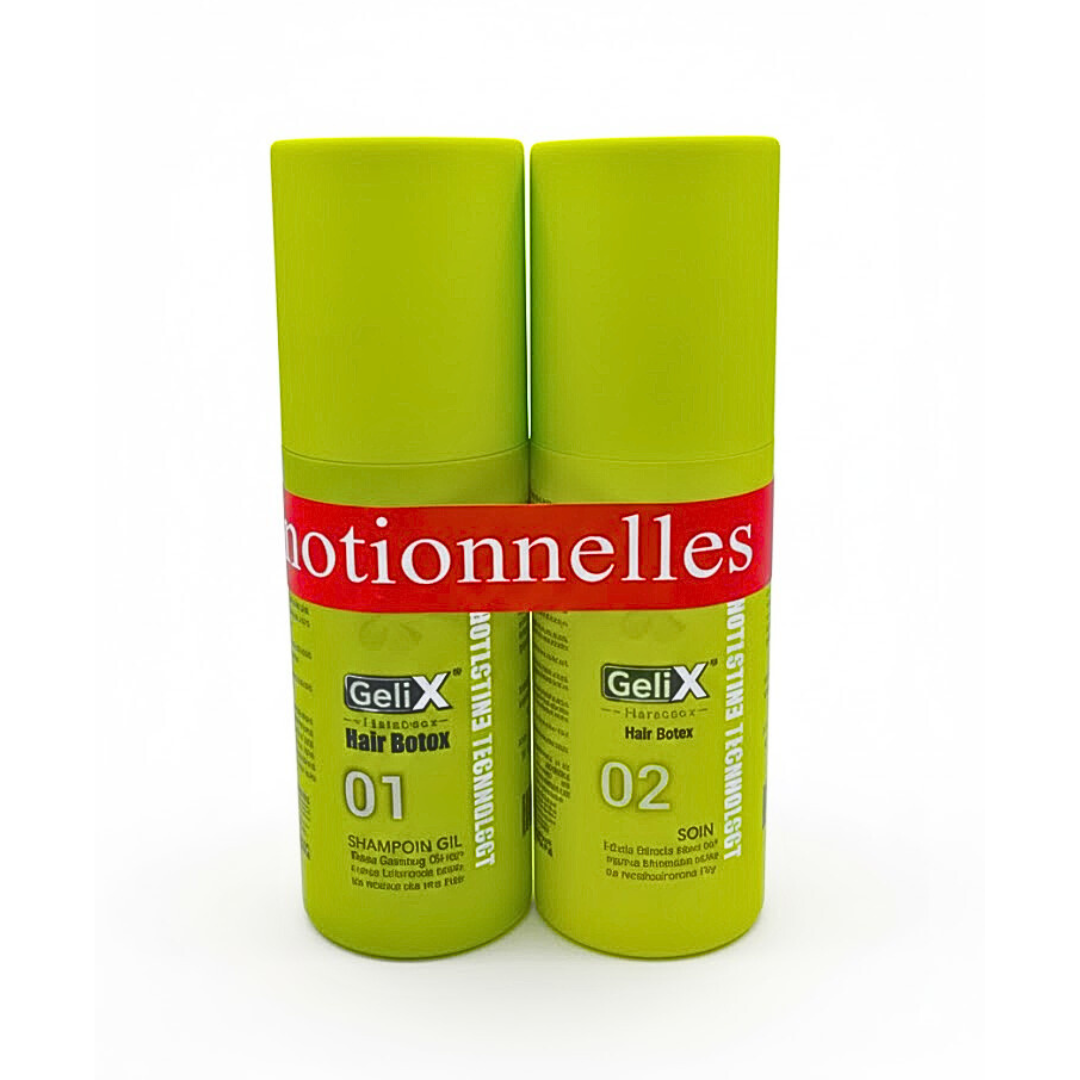 Gelix-Duo-Pack-Hair-Botox-shamp-01Hair-Botox-Keratin-02-1.png Gelix Duo Pack " Hair Botox shampoing 01+Hair Botox Keratin 02" – Image 1