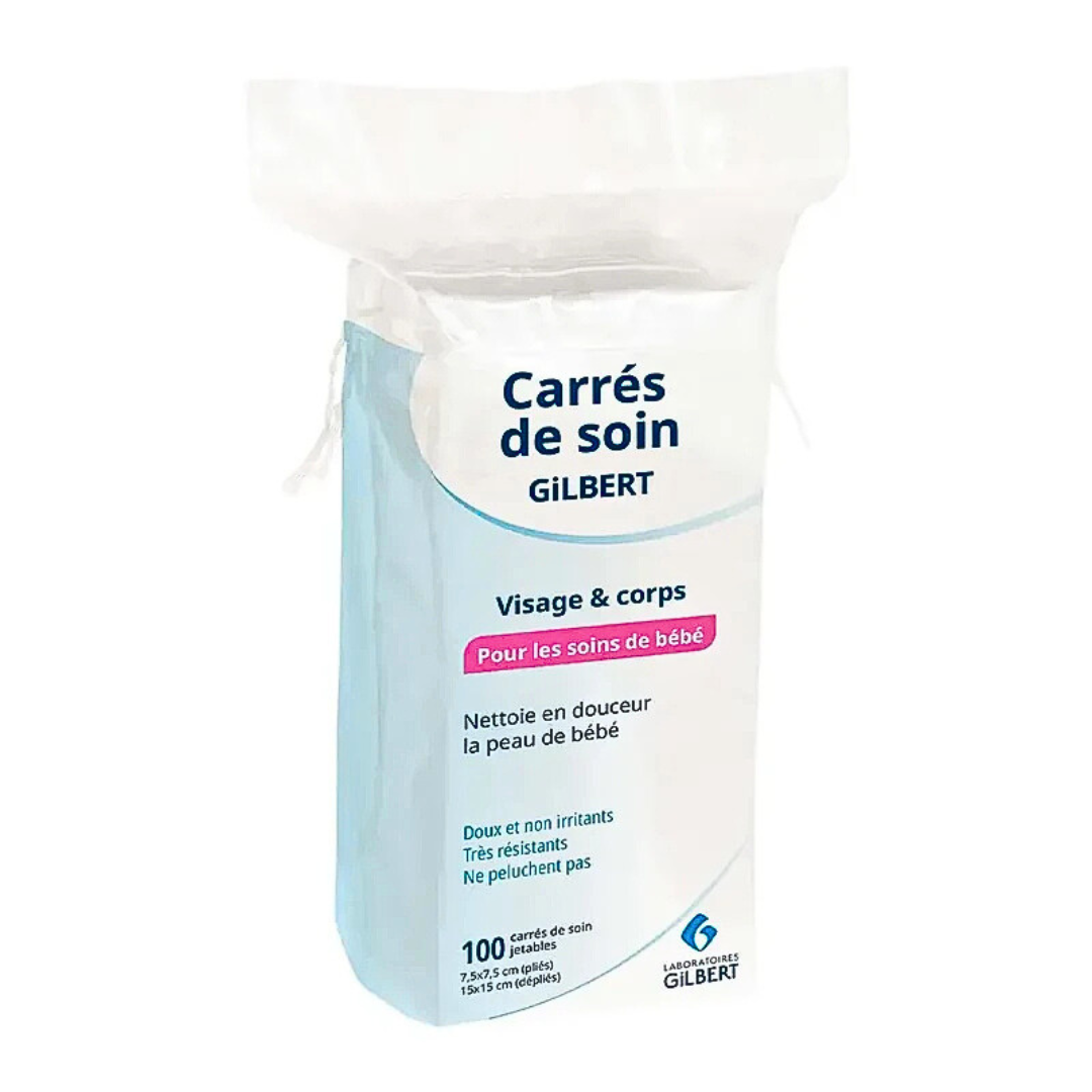 Gilbert-Carres-de-Soin-Visage-amp-Corps-100-Pieces.png Neutraderm Carrés de Soin Visage & Corps - 100 Piéces – Image 1
