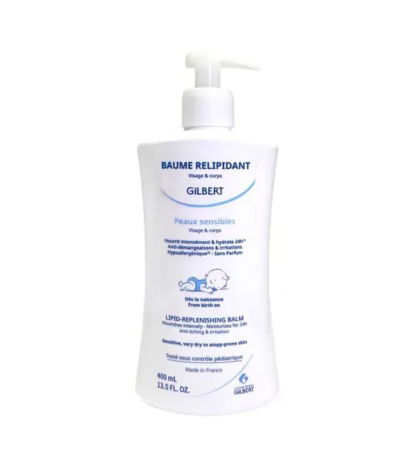 Gilbert-baume-relipidant-bb-400ml-1.jpg Gilbert Baume Relipidant Bebe 400ml – Image 1
