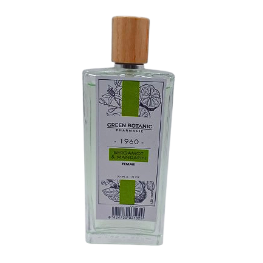 Green-botanic-Eau-de-toillette-F-bergamot-mandarin-150ml-1.png Green Botanic Eau De Toillette Femme Bergamot & Mandarin 150ml – Image 1