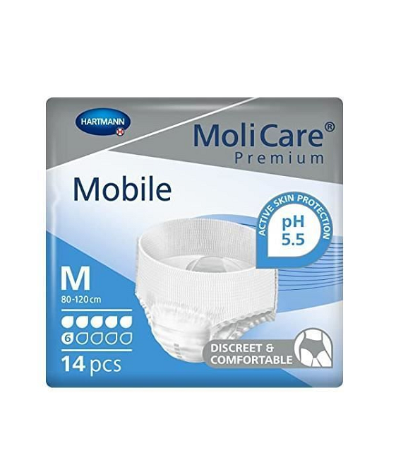 HARTMANN-MOLICARE-MOBILE-SLIP-ABSORBANT-TAILLE-MJOUR-X-14Unites915832-5.png HARTMANN MOLICARE MOBILE SLIP ABSORBANT TAILLE M/JOUR X 14Unités 915832 – Image 1