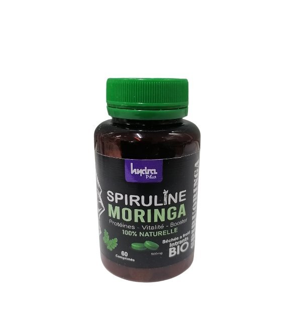 HYDRA-PLUS-4.jpg Hydra plus Spiruline Moringa 120 Comprimes – Image 1