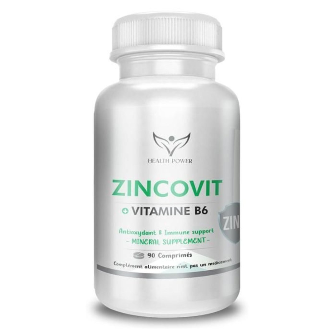 Health-power-ZincoVit-90-cps-1.jpg Health Power ZincoVit 90 Comprimes – Image 1