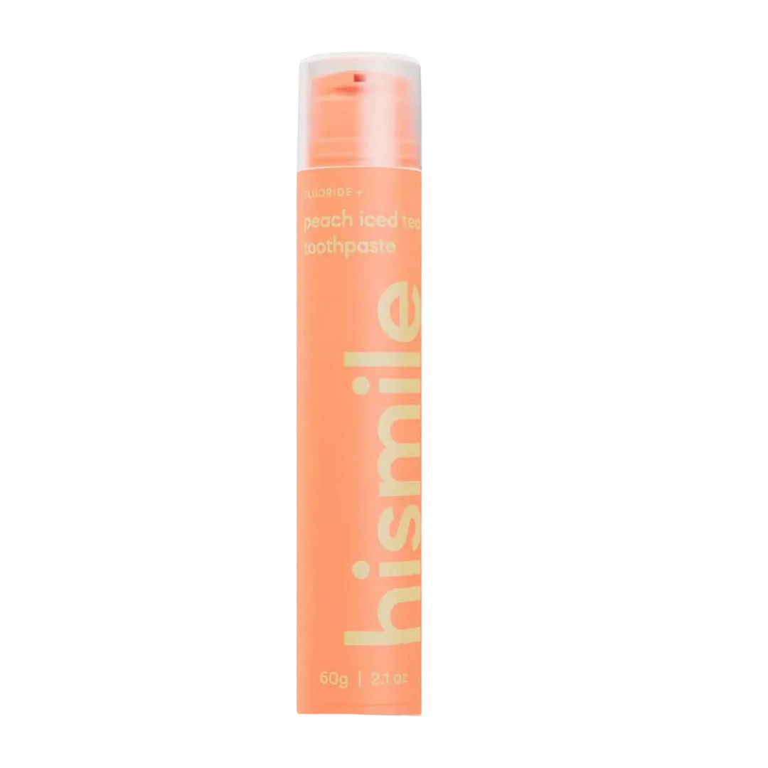 Hismile-Peach-Iced-Tea-Whip-Toothpaste-1.png Hismile Peach Iced Tea Whip Toothpaste – Image 1