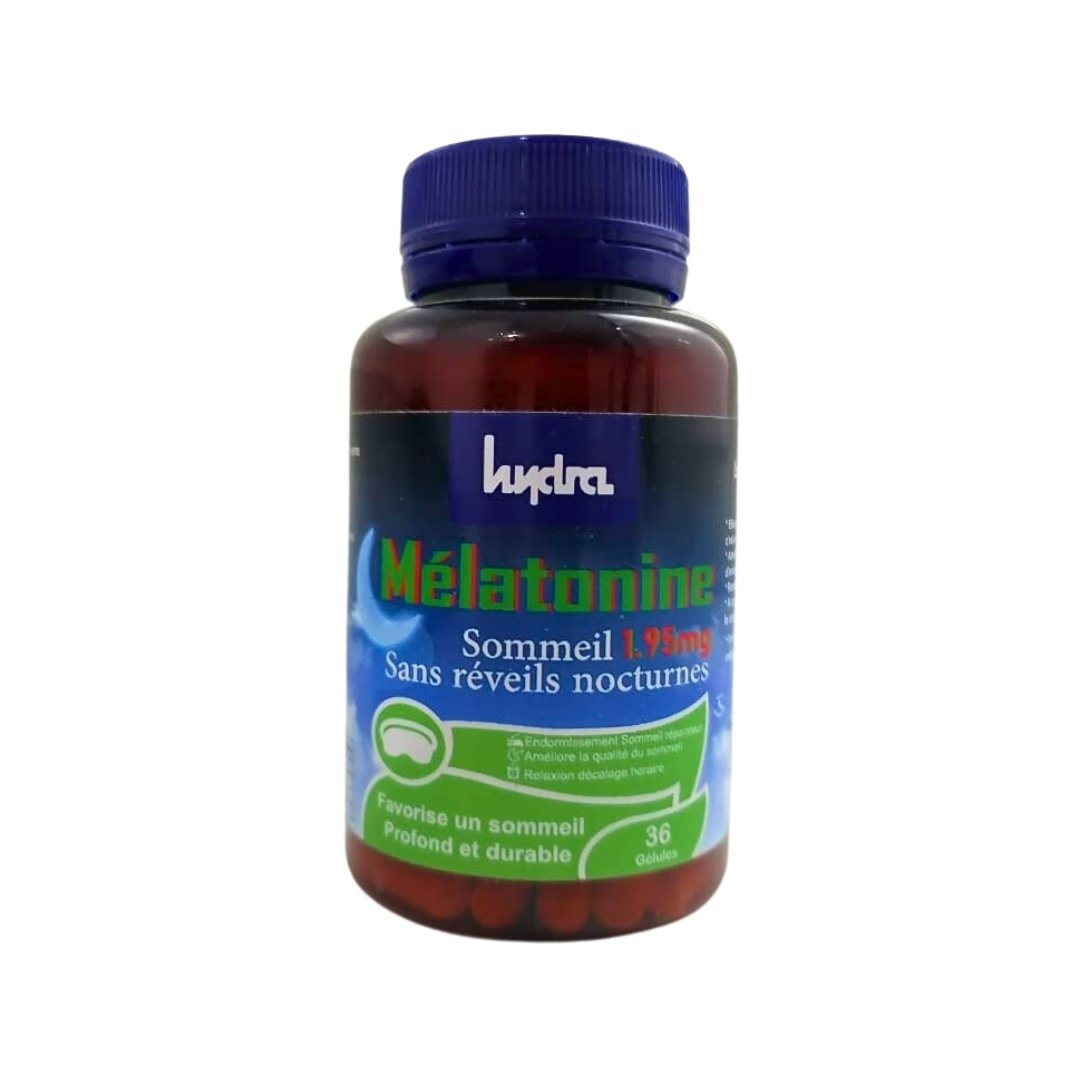 Hydra-phyts-melatonine-1.95mg-36gelules.jpg Hydra plus melatonine 1.95mg 36 Gelules – Image 1
