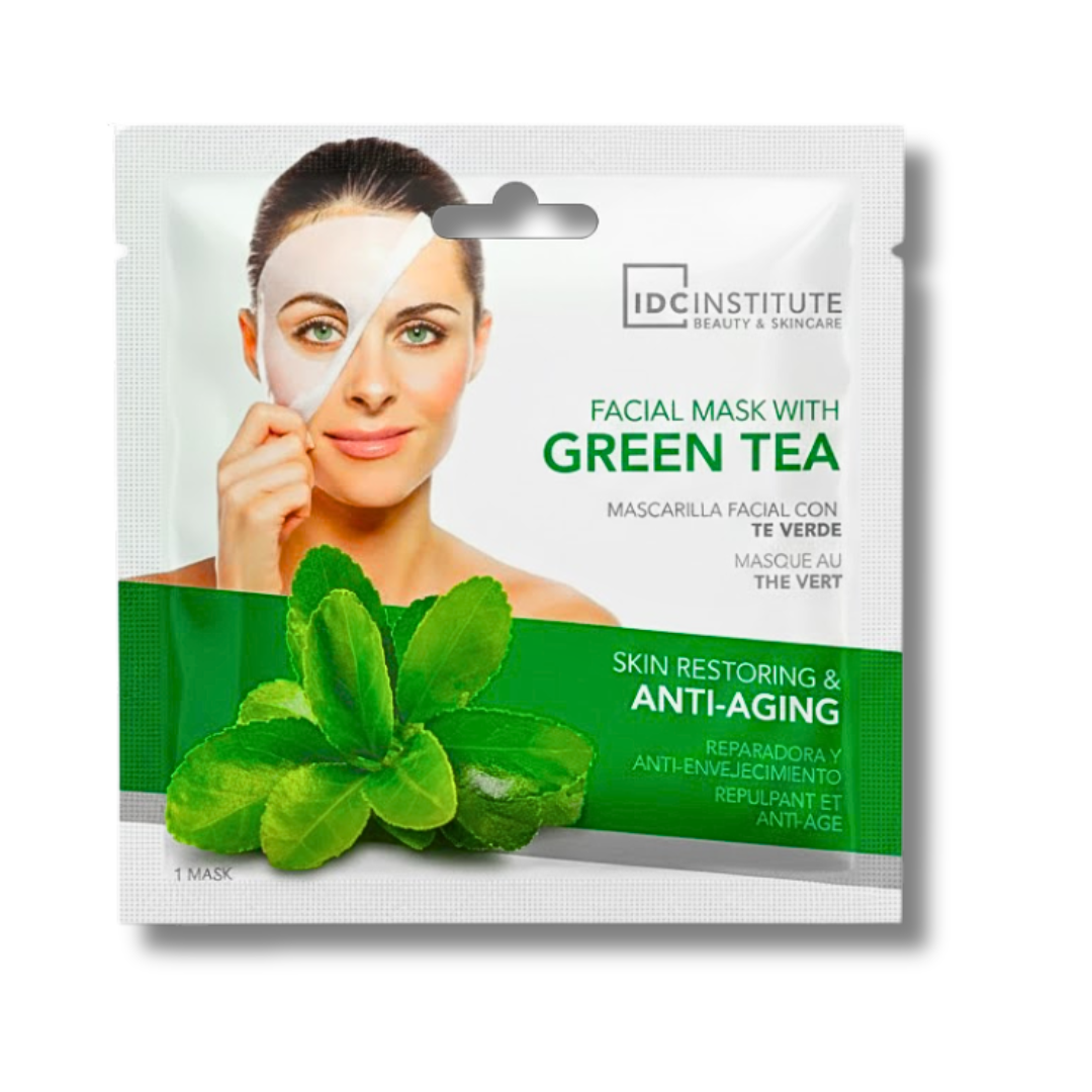 IDC-Institute-Face-Mask-Green-Tea.png IDC Institute Face Mask Green Tea – Image 1
