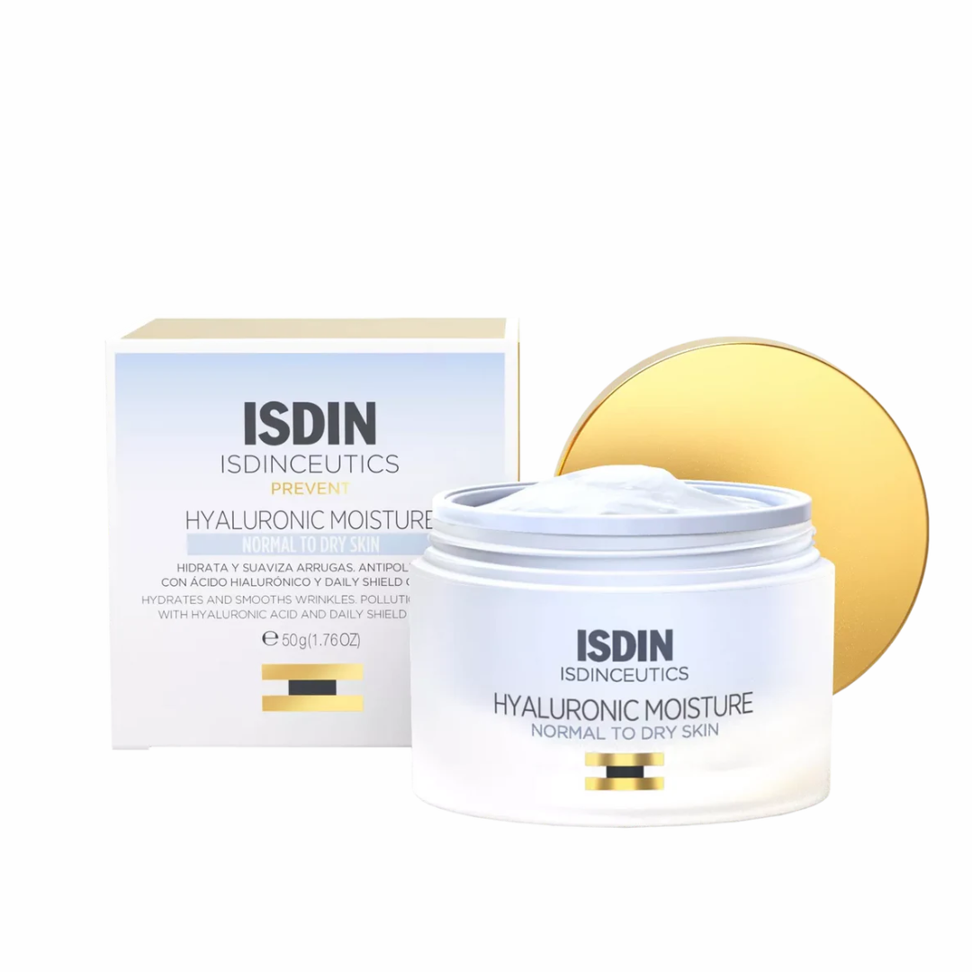 Isdinceutics-Hyaluronic-Moisture-Normal-to-dry-skin-50g.png ISDIN Isdinceutics Hyaluronic Moisture Normal to dry skin 50g – Image 1