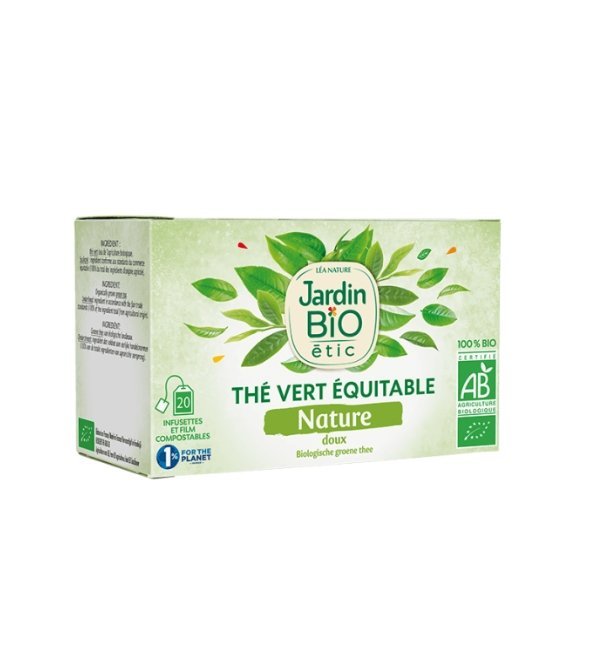 JARDIN-BIO-INFUSION-THE-VERT-NATURE-DOUX-40G-1.jpg JARDIN BIO INFUSION THE VERT NATURE DOUX 20 SACHET – Image 1