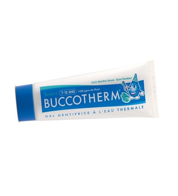 Junior-menthe-visuel-PF-800x800-1-1.jpg Buccotherm DENTIFRICE JUNIOR 7-12 ANS MENTHE DOUCE 50ml – Image 1