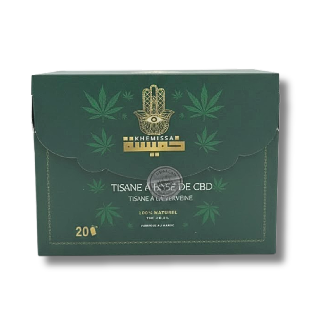 Khemissa-Cbd-Tisane-A-La-Verveine-Boite-de-20-Sachets.png Khemissa CBD Tisane A La Verveine Boite De 20 Sachets – Image 1