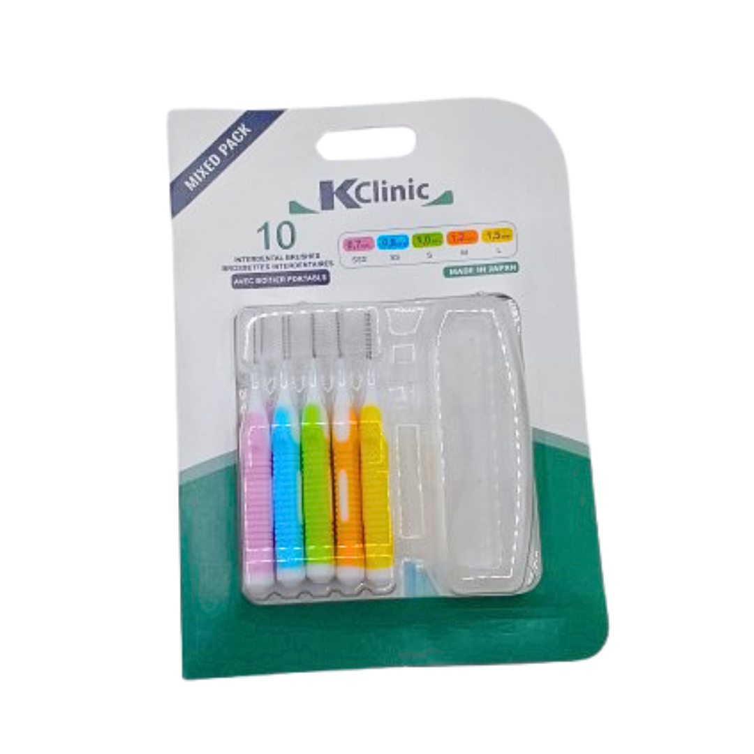 Kin-clinic-brossettes-interdentaire-mixte-10unites-1.png Kin Clinic Brossettes Interdentaire Mixte 10Unites – Image 1