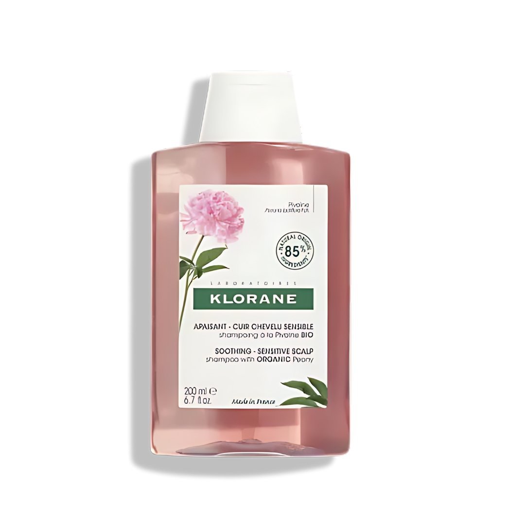 Kl-shamp-apaisant-a-la-pivoine-400ml.jpg KLORANE APAISANT Shampoing Anti-irritation et Protecteur à la Pivoine BIO 200 ml – Image 1