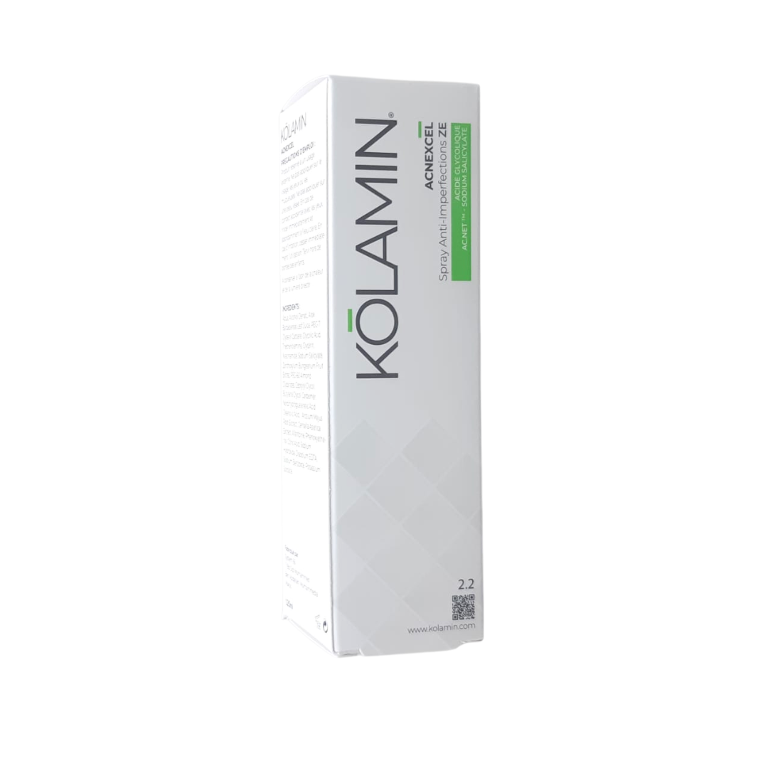 Kolamin-Acnexcel-Spray-Anti-Imperfections-ZE-120ml-1.png Kolamin Acnexcel Spray Anti-Imperfections ZE 120ml – Image 1