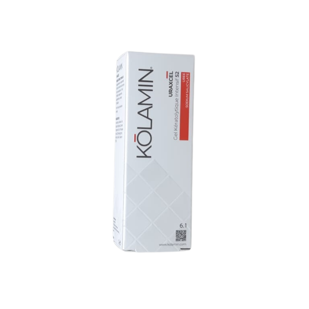 Kolamin-Uraxcel-Gel-Keratolytique-Intensif-52-50ml-1.png Kolamin Uraxcel Gel Keratolytique Intensif 52 50ml – Image 1