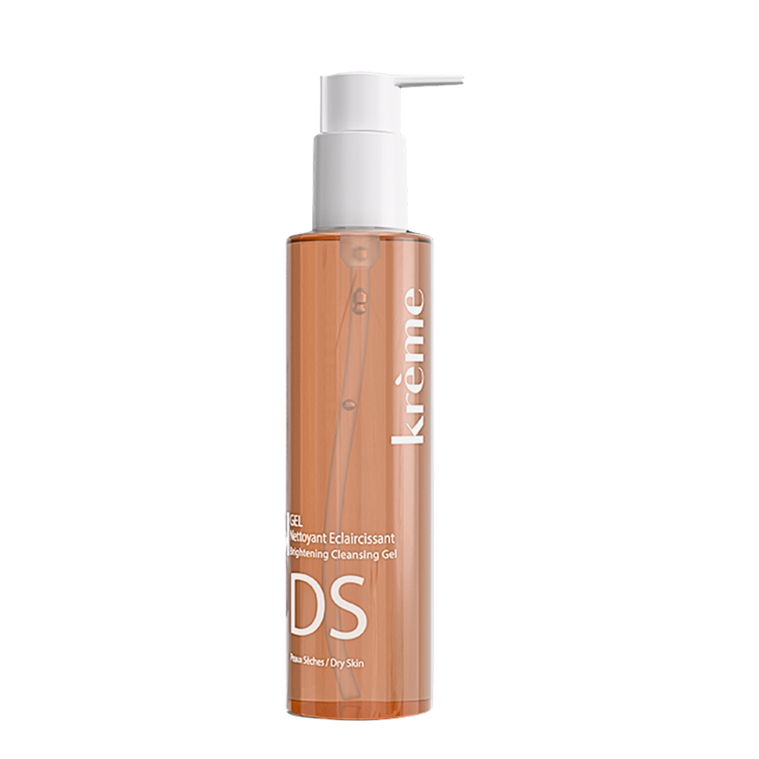 Kreme-Gel-Nettoyant-Eclaircissante-P.Seches-200ml.png Kreme Gel Nettoyant Eclaircissante Peaux Seches 200ml – Image 1