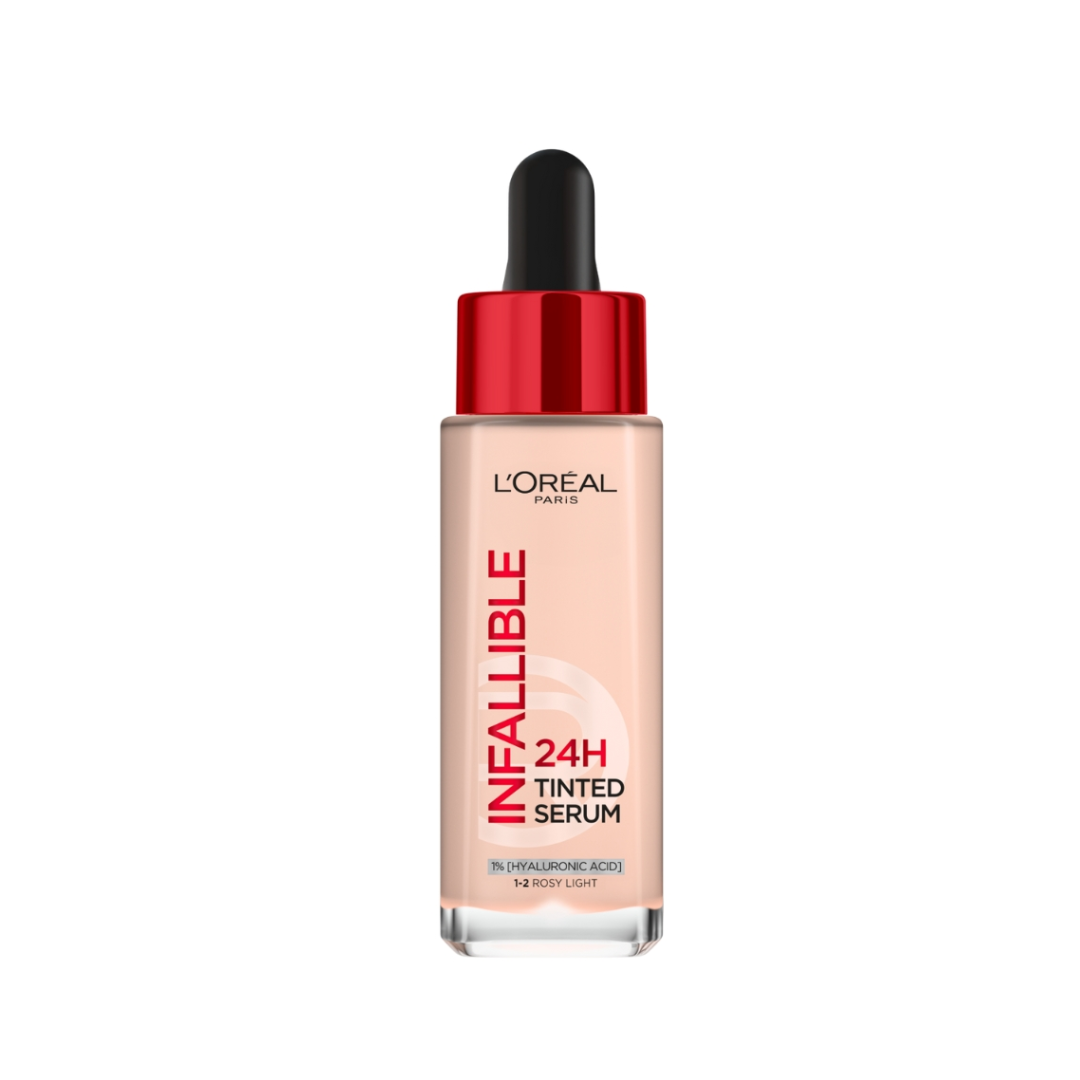 LOreal-Infallible-24H-Tinted-serum-30ml-1-2-Rosy-light-1.png L'Oreal Paris Infallible 24H Tinted Serum 30ml 1-2 Rosy light – Image 1