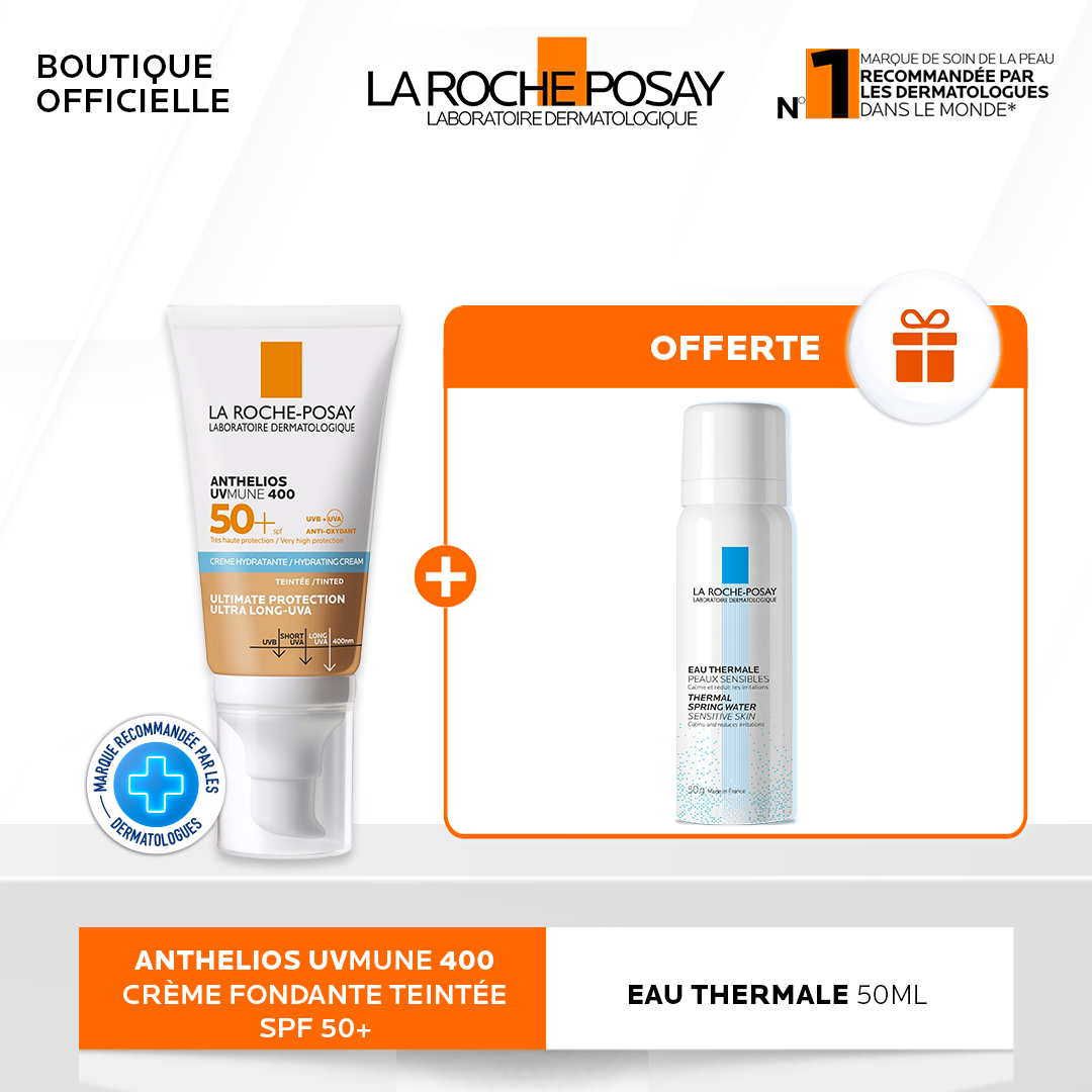 La-Roche-Posay-Anthelios-Creme-Fondante-Teinte-UVMUNE-400-50mlEau-Thermale-50ml-Pack.png La Roche Posay Anthelios Creme Fondante Teinte UVMUNE 400 50ml+Eau Thermale 50ml Pack – Image 1