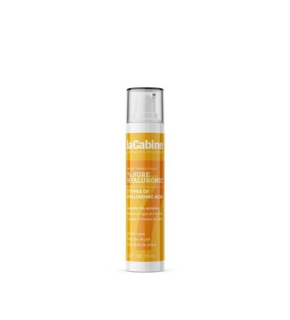 LaCabine-7x-Pure-Hyaluronic-instant-Filler-15ml-1.jpg LACABINE Acide hyaluronique pur 7X | 15 ml Comblement instantané des rides – Image 1