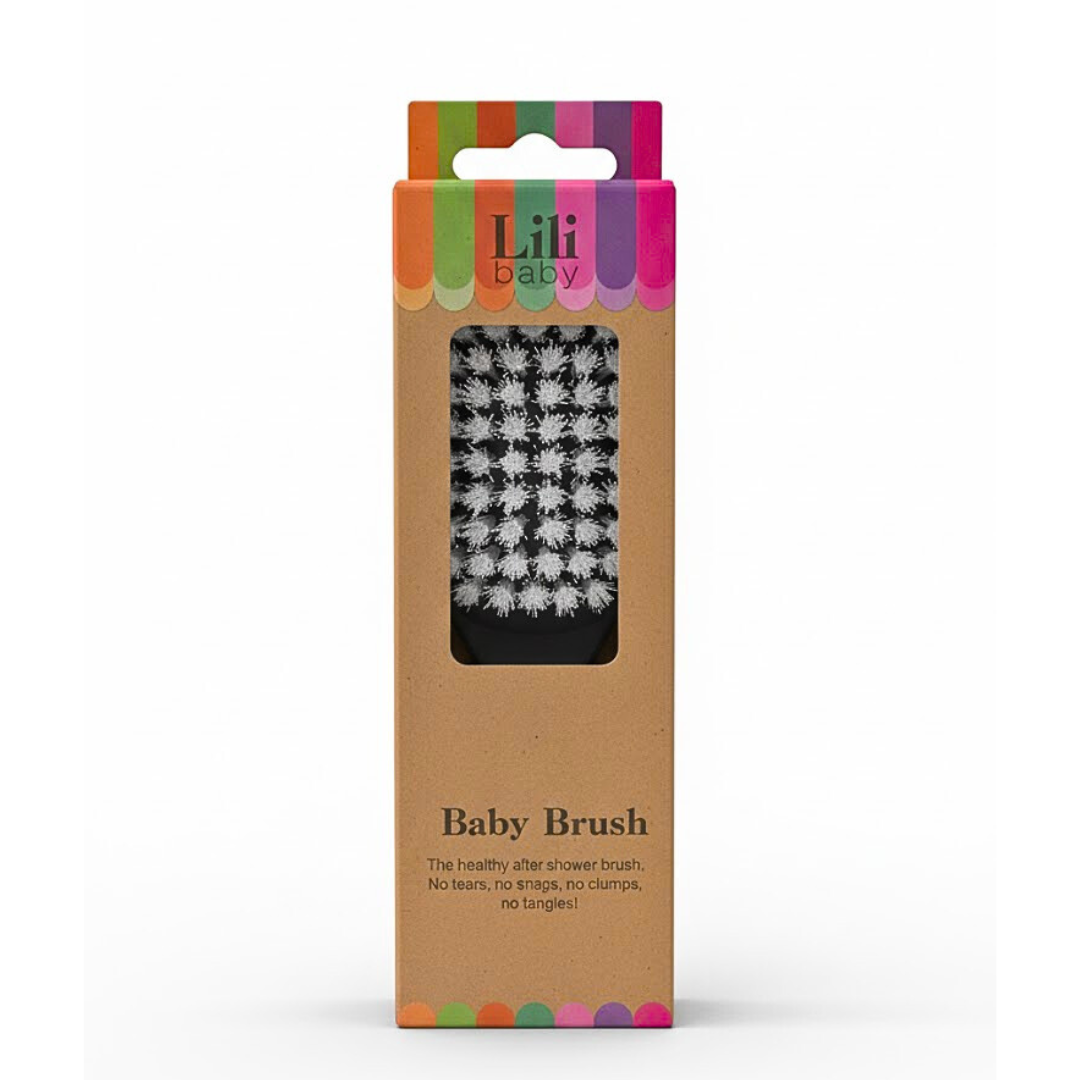 Lili-Care-Brosse-Peigne-Bebe-1.png Lili Care Brosse & Peigne Bebe Couleur Aleatoire – Image 1