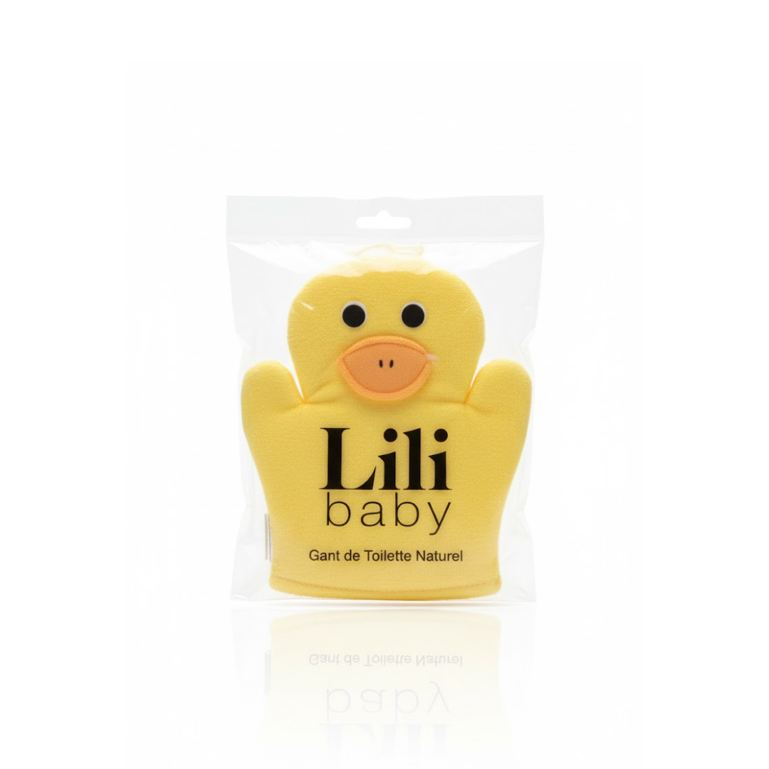 Lili-Care-Gant-De-Savonnage-Enfant-Poussin-1.png Lili Care Gant De Savonnage Enfant Poussin – Image 1